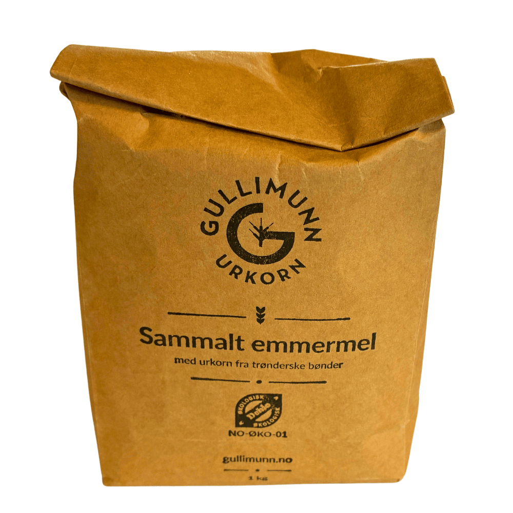 Økologisk siktet spelt fra Gullimunn