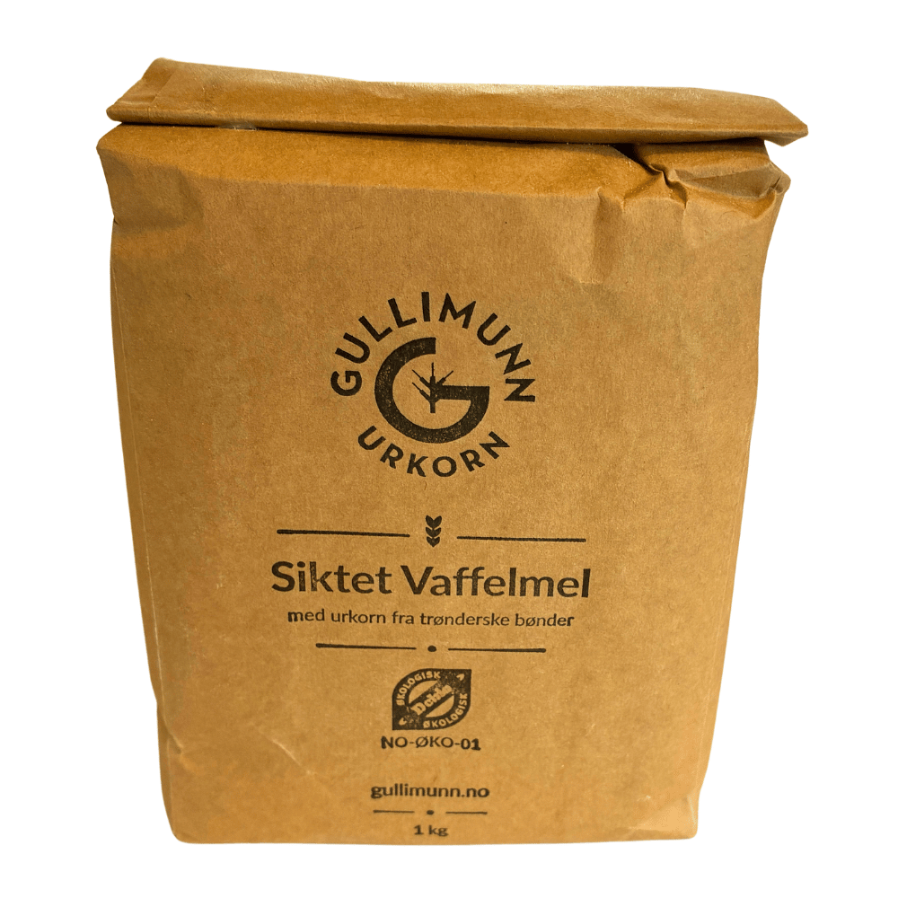 Økologisk vaffelmel fra Gullimunn
